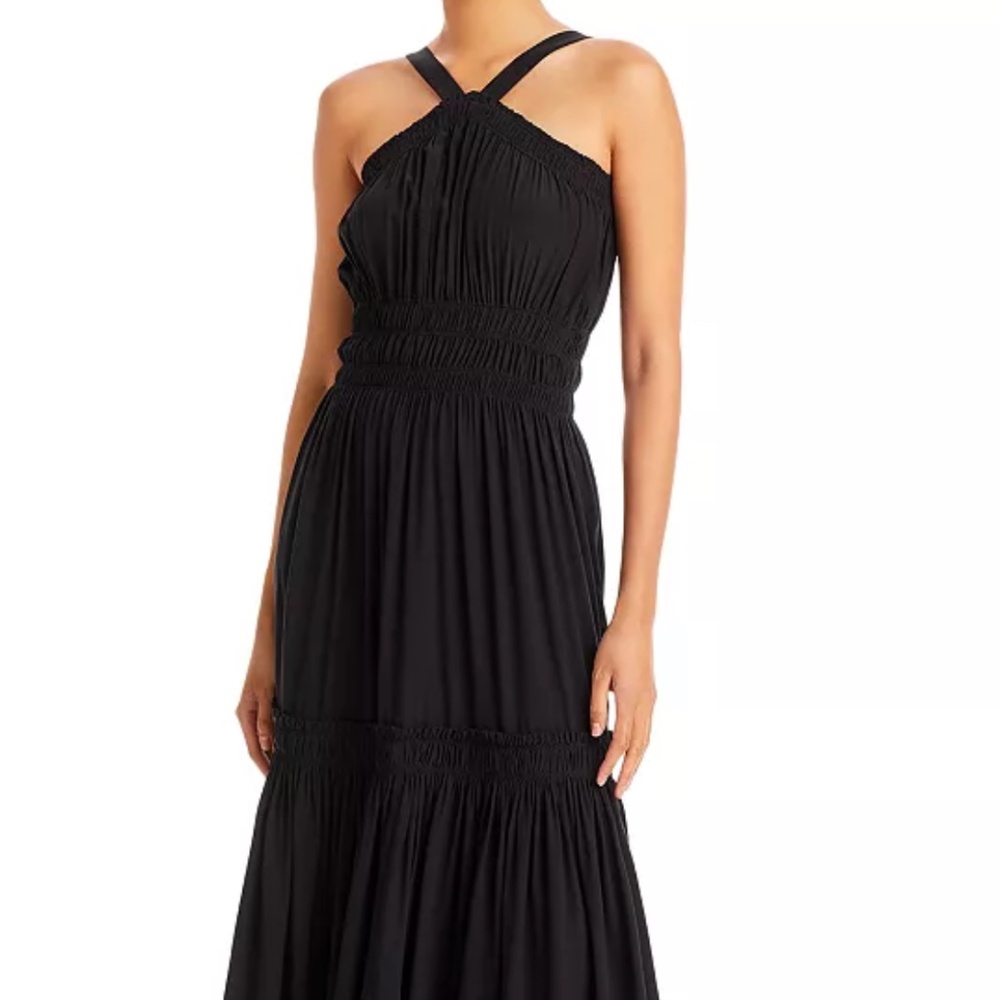 Proenza Schouler White Label Peony Halterneck Dress
